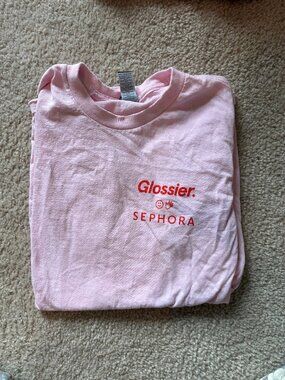 Glossier x Sephora Beauty Advisor Tee — RARE Employee Launch Exclusive (Feb 2023